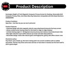 Kensington Magpro 27  Magnetic Privacy Screen Filter For Desktop Monitor