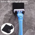 Adhesive Razor Holder Wall Mounted Bathroom For Shower Hook Rack Gillette Shaver