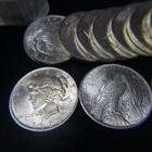 1 Roll Of  20  1923 90  Silver Peace Dollars - Au