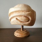 Vintage Beret Millinery Hat Block Plastic Supplies Form Antique Mold Wooden
