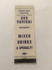 Vintage Matchbook Cover Matchcover Indiana Bar Peru In  Unstruck