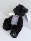 Russ Berrie Shining Stars Black Cat Plush Stuffed Kitty With Glitter New Code