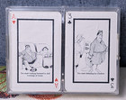 Sealed Vintage Set Playing Cards Decks Belgium You   re Over The Hill When   Jokes