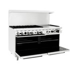 Atosa Agr-6b24gr-ng 60    Range 6 Burners 24 griddle And 2 Ovens Nat Gas