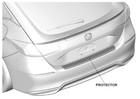 2022-2026 Genuine Honda Civic Hatchback Rear Bumper Protector Oem  08p01-t47-100