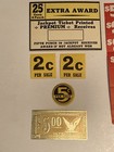 Antique Gardner   Co  Trade Stimulator  Punch Board Labels  20 Pcs 