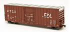 Aurora Miniatures F Box Car Strathcona 50  Cn Rail Ho Scale Nib