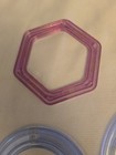 Lot 10 Creative Memories Custom Cutting System Template Oval Circle Star Hexagon