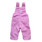Vtg Oshkosh Bgosh Vintage Corduroy Overalls Pink Baby Girl 12 Months Osh Kosh
