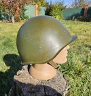 Original Military Helmet Ssh 40 Steel Ww2  Soviet Army Rkka Wwii Size-2 Russian
