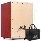  12  Cajon Box Drum Wooden Percussion Box With Internal Adjustable 12  Brown