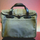 Filson Original Briefcase Otter Green Rugged Twill  nwot  U s a