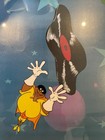 Vintage Fat Albert Animation Cel Brown Hornet Background Production Art I13