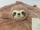 Nwt Target Cloud Island Brown Satin Sloth Plush Baby Security Blanket Lovey Toy