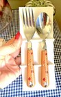 Pottery Barn Thanksgiving Mickey Mouse Utensil Holiday Disney Party Set 4     Z