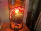 Dr Pepper s Phos Ferrates 3 Way Table Lamp  Stained Glass Appearance