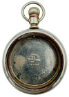 Antique 16s Crescent Swingout Open Face Pocket Watch Case Nickel Alloy Usa