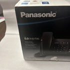 Panasonic 2 Line Dect 6 0 Cordless Corded Phone Digital Answer Kx-tg9391t Black