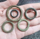 Celtic Ring Proto Money Ancient Currency Bronze Antique Metal Detecting Find  1 