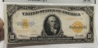 U s  - 1922  10 00 Gold Certificate  pmg Choice Very Fine 35 Epq 