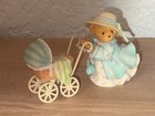 Cherished Teddies Donna And Cosette Mama Bear With Buggy And Baby Bear