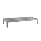 48  X 24  X 8  Kitchen Aluminum Dunnage Rack Commercial Floor Shelf