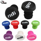 Black Handlebar End Plugs Rubber Bar Cap Grip Mountain Bike Road Bicycle Odi