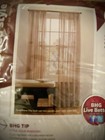 Brand New Mainstays 2 Single Panel 84 Inch Curtains