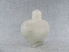 Vintage Chinese Hetian Jade Hand-carved Snuff Bottle