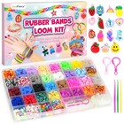 32 Colors 1600  Rubber Bands For Bracelets Bracelet Making Kit Rubber Band Loom