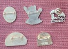 Vtg Lot Of 5 Hawaiian Pins 1980 s Assorted Sizes