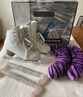 Jackson Evo Figure Skates  size 2 1 2w    Accessories 