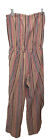 Anthropologie Drew Romper Jumpsuit Strapless Striped Tulip Hem