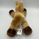 Aurora World Inc Plush Horse Pony Tan Brown And White Stuffed Animal Soft Toy 8   