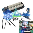Pci-e Express X1 To Dual Pci Riser Extend Adapter Card With Usb 3 0 Cable New