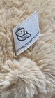 Princess Soft Toys Bear Cream Stuffed Animal Bean Bag Teddy 2005 - 15    Appx 
