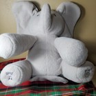 Gund 12  Flappy The Elephant Plush Baby Toy Gray Animated Peek-a-boo Lovey Set