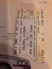  signed  Annie Get Your Gun 6 01  Playbill   Stub  Reba Mcentire   Brent Barrett