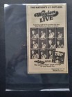 Waylon Jennings Live Album Promo Print Advertisement 1977