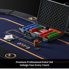 Boyzhood Poker Chips 400pcs 14 Gram Clay Chip Set With Deluxe 15 Inches 