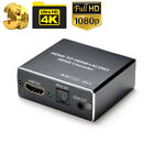 Hdmi Audio Extractor Converter Adapter Hdmi To Hdmi   Optical Spdif 3 5mm Us