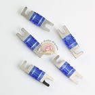 5 Pack 60 Amp Mini Anl Fuse Fuses Nickel Plated Afs 60