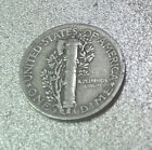 1942 S Silver Mercury Dime  Album Filler    free Shipping   