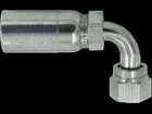 1 2  Hose X 1 2  Jic 37   Female 90   Hydraulic Hose End Elbow Crimp Fitting   Fjx