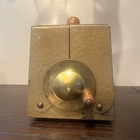 Ely Collection Vintage Mechanical Card Shuffler Metal Wood Handle Casino