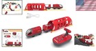 Battery-powered Remote Control Train Set With Sound   Lighting Effects For Kids