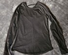 Old Navy Girls Active Go-dry Sports Black Long Sleeve Shirt Xl  14 