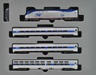 Kato 1066285 N Amtrak Amfleet  Intercity Express Loco   3 Cars 106-6285