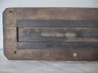 Vintage Original Wooden Industrial Factory Foundry Mold 