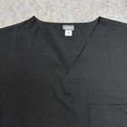 Remedy Pocket Scrub Top Uniform Men s Size Xl Black Medical Workwear V-neck